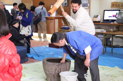 お餅つき大会