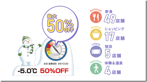 寒いほどお得フェア2018詳細は画像クリック